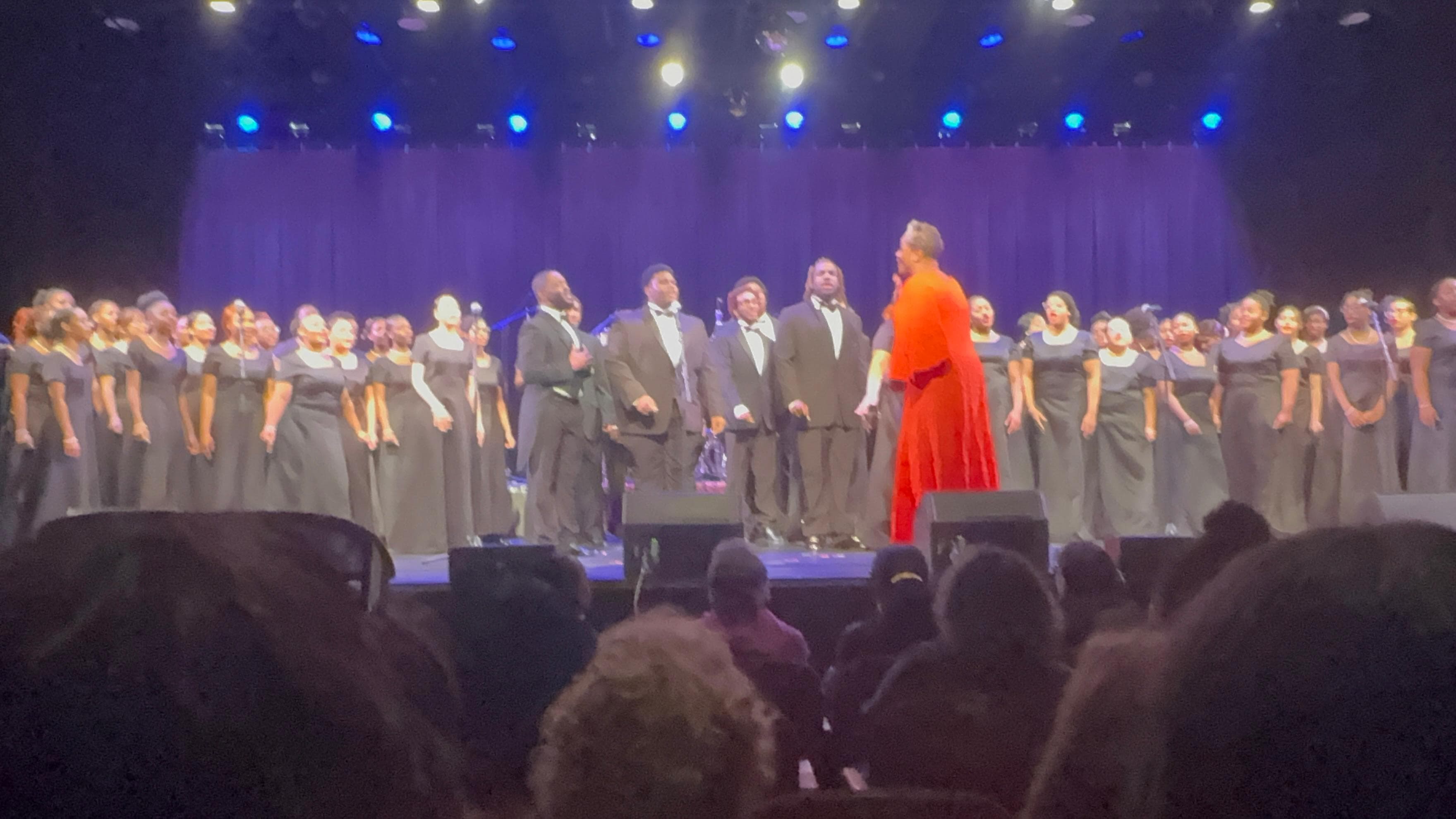Songs of Solomon performing in a theater