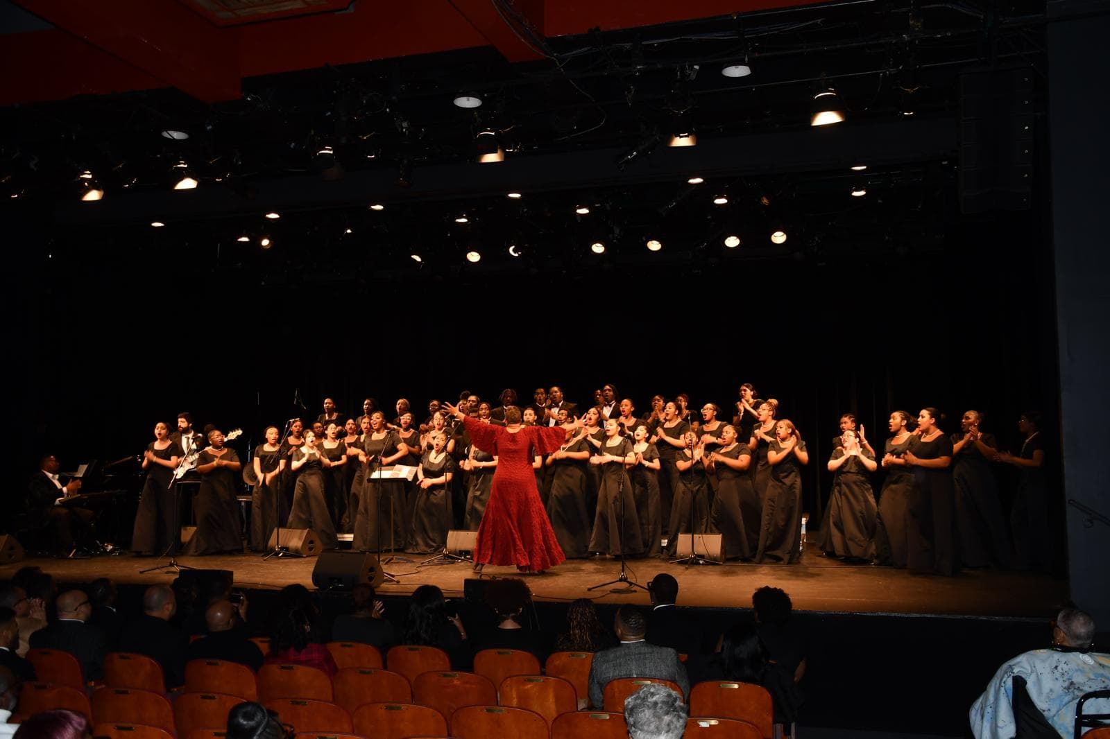 Songs of Solomon performing on a concert stage